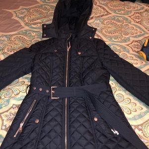 Tommy Hilfiger Navy Coat. Size small. Brand new